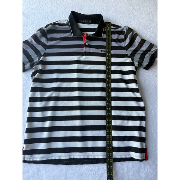 RLX Ralph Lauren Mens Polo Size XL Stripe Performance Tech Golf Shirt - Picture 2 of 9